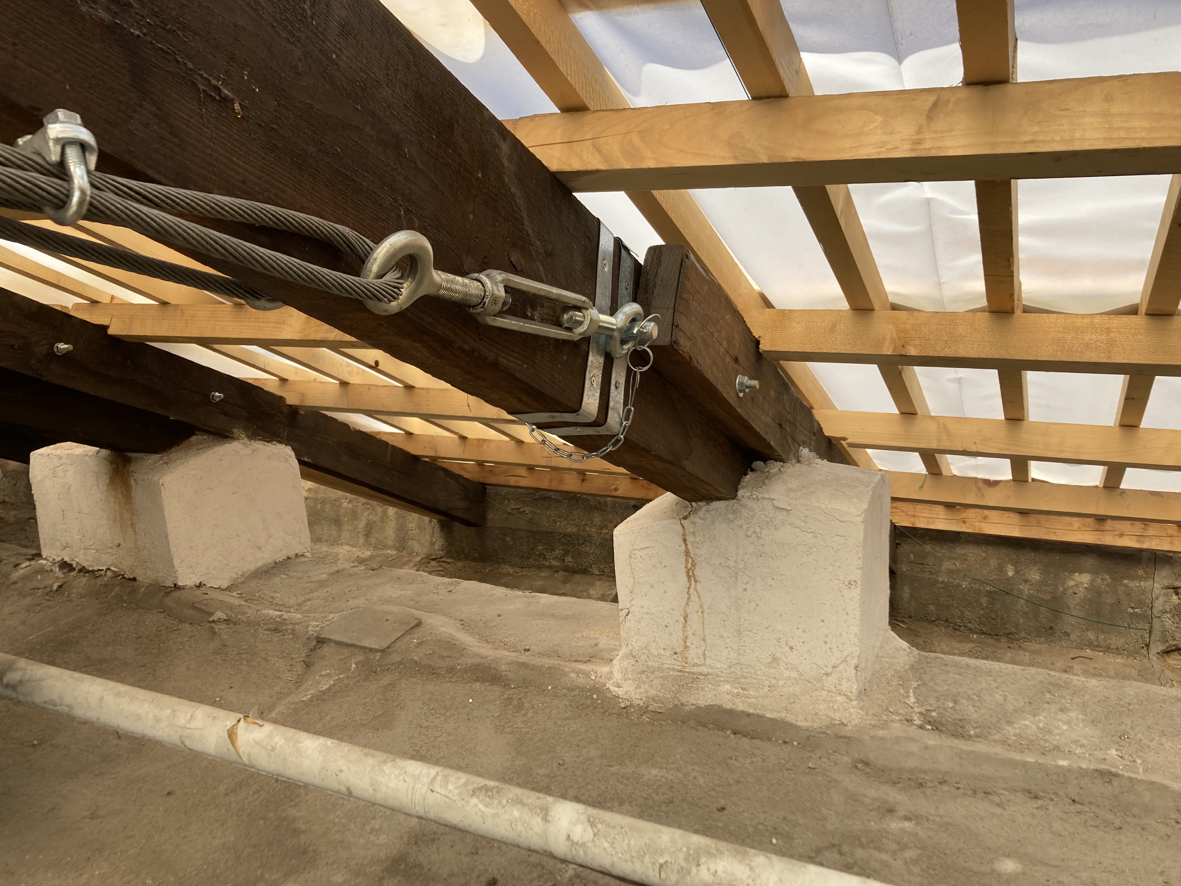 Vista del giardino della scuola Enrico Fermi